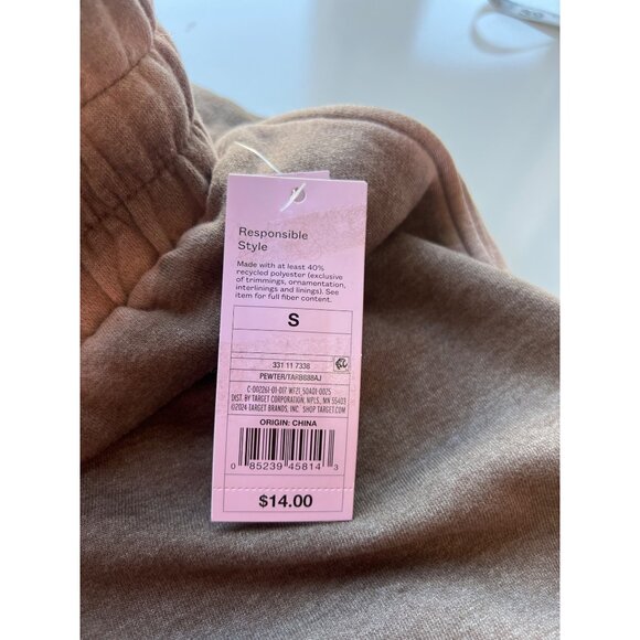 Wild Fable Shorts Womens Small Brown Drawstring Waist Lounge Casual NWT - Picture 8 of 9